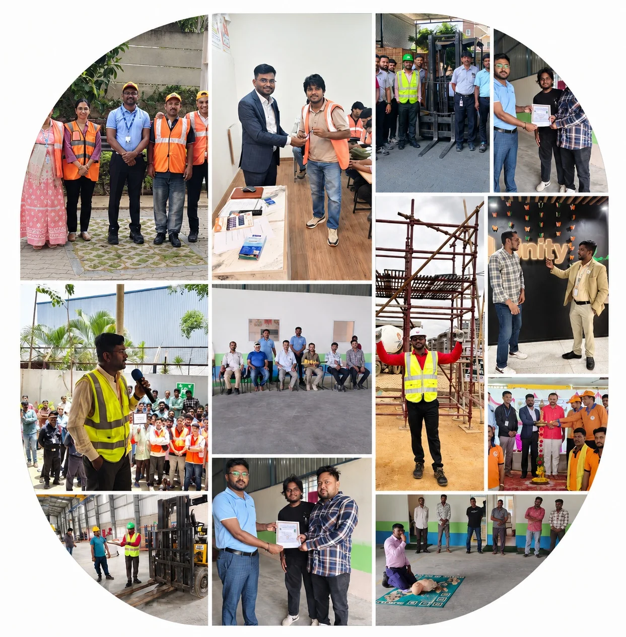 CoSafe EHS training and site activities across our locations