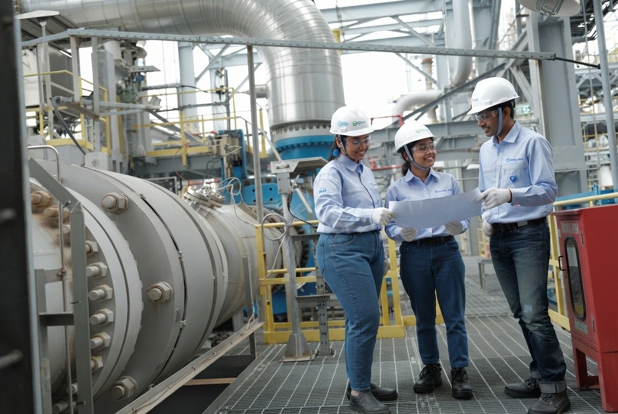 Chemical Industry safety team