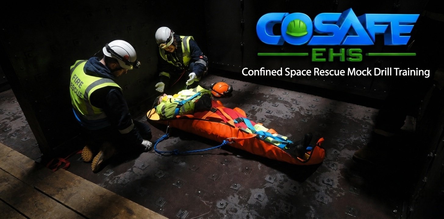 Confined Space Rescue Mock Drill Training