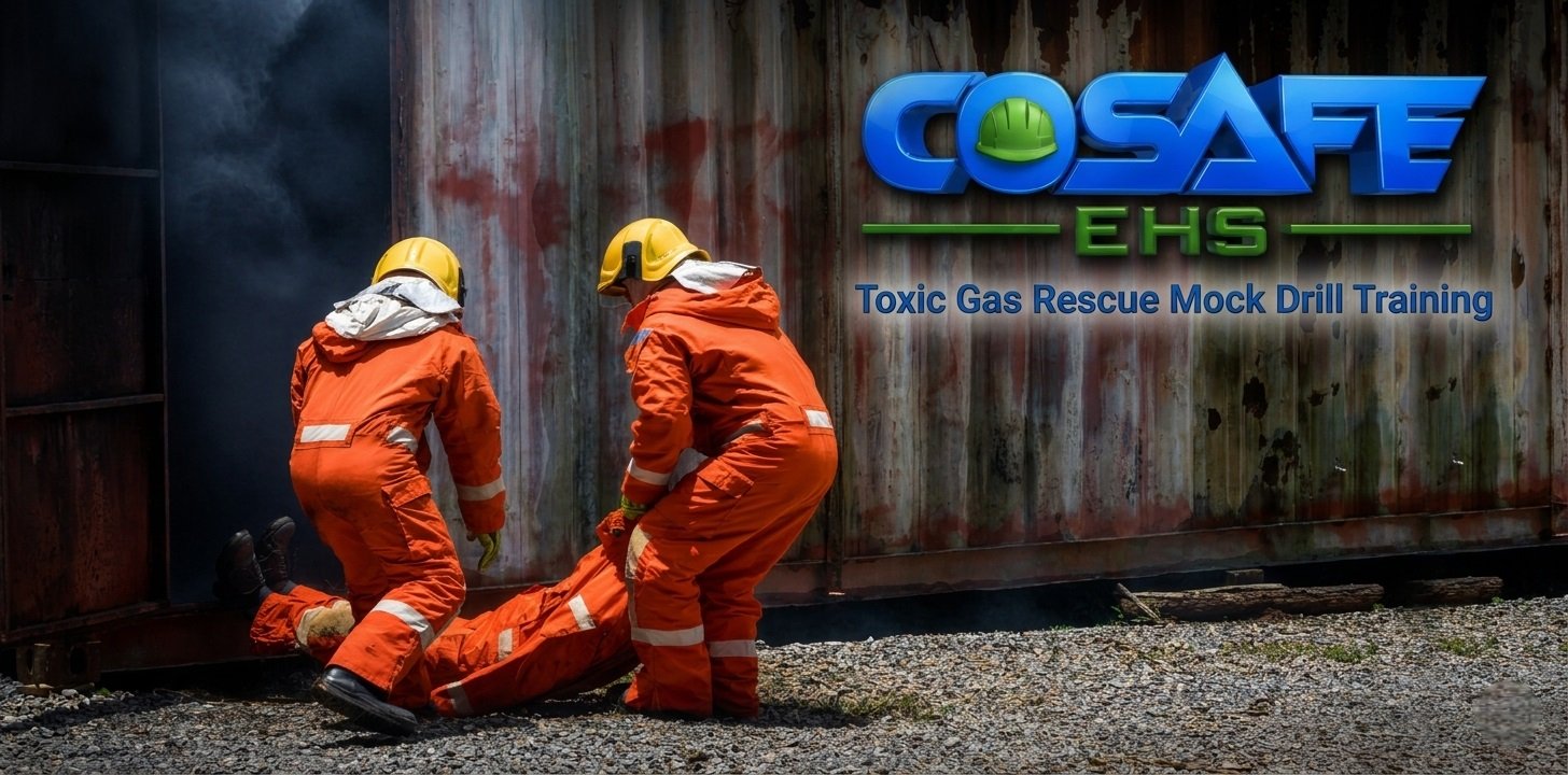 Toxic Gas Rescue Mock Drill Training