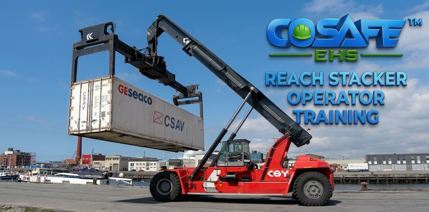 Reach Stacker or Kalmar Operator Training